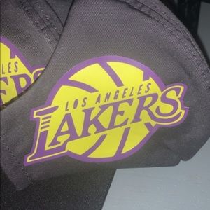 Custom facemask lakers logo